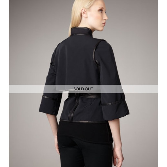 Diane von Furstenberg Shane Tie-Waist Jacket black size 4 - Picture 15 of 15